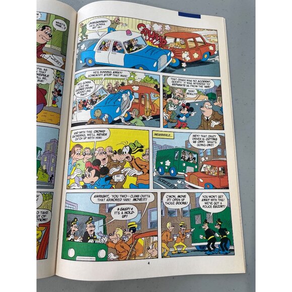 Walt Disneys Mickey Mouse Adventures #6 November 1990 Comic Book Vintage - Picture 3 of 6